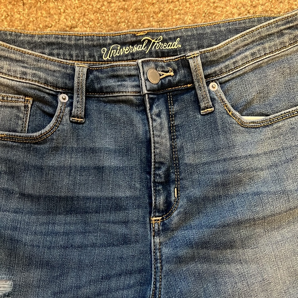 Universal Thread High Rise Straight Crop Size 12 NWOT - Picture 2 of 8